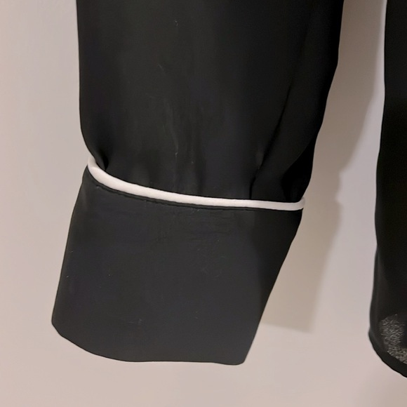 Zara Black Wrapped Blouse Size Small - Picture 2 of 7